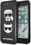 Karl Lagerfeld Hardcase iPhone 7/8 Plus Czarny Karl&Choupette (KLHCI8LKICKC)