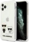 Karl Lagerfeld iPhone 11 Pro hardcase Transparent Karl & Choupette (KLHCN58CKTR)