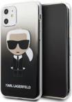 Karl Lagerfeld KLHCN61TRDFKBK iPhone 11 czarny/black Gradient Ikonik Karl - Czarny