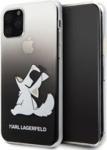 Karl Lagerfeld KLHCN65CFNRCBK iPhone 11 Pro Max hardcase czarny/black Choupette Fun - Czarny