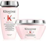 KERASTASE GENESIS ZESTAW DO WŁOSÓW GRUBYCH LUB SUCHYCH SZAMPON WZBOGACONY 250ML + MASKA 200ML