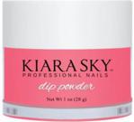 Kiara Sky Dip powder D615 GRAPEFRUIT COSMO Manicure Tytanowy