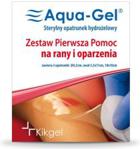 Kik Gel Opatrunek hydrożelowy Aqua-gel zestaw Pierwsza pomoc 3 szt.