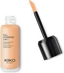 KIKO Milano Full Coverage 2-In-1 Foundation & Concealer mocno kryjący podkład i korektor 2 w 1 Warm Beige 15 25ml