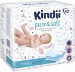 Kindii Pure & Soft Podkłady Jednorazowe Dla Niemowląt 10Szt. 60X60Cm