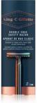 King C. Gillette Double Edge Safety Rasor maszynka do golenia + maszynki do golenia 5 szt