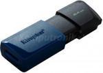 Kingston 64GB USB 3.2 Gen 1 DataTraveler Exodia M Black + Blue (DTXM64GB)