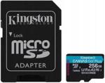 Kingston Canvas Go! Plus MicroSDXC 256GB UHS-I U3 (170R/90W)