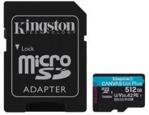 Kingston Canvas Go! Plus MicroSDXC 512GB UHS-I U3 (170R/90W)