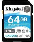 Kingston Canvas Go! Plus SDXC 64GB UHS-I U3 (170R/70W) (SDG3/64GB)