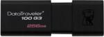 Kingston DataTraveler 100 G3 256GB Czarny (DT100G3256GB)