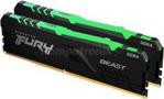 Kingston Fury Beast RGB 16GB (2x8GB) DDR4 3600MHz CL17 DIMM (KF436C17BBAK216)