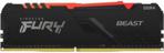 Kingston Fury Beast RGB, DDR4, 32 GB, 3200MHz, CL16 (KF432C16BBA/32)