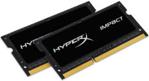 Kingston Hyperx Ddr3 2X 4Gb 1600Mhz Non-Ecc Cl9 Sodimm 1.35 V Impact Black Series (HX316LS9IBK2/8)