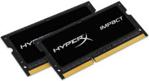 Kingston HyperX DDR3L 16GB (2x8GB) 1600Mhz Non-Ecc Cl9 Sodimm 1.35 V Impact Black Series (HX316LS9IBK2/16)