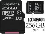 Kingston Karta Pamieci 256GBMicro Sd class 10 Uhs