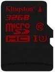 Kingston microSDHC 32GB Class 3 UHS-I (SDCA3/32GBSP)