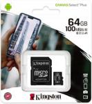 Kingston microSDHC Canvas React 64GB UHS-I V30 (SDCR64GB)