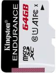 KINGSTON microSDXC 10 64 GB U1 95 MB/s 30 MB/s