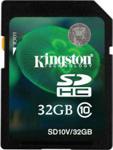 Kingston SDHC 32GB Class 10 (SD10V/32GB)