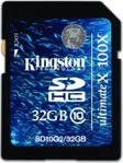 Kingston SDHC 32GB Class 2 (SD10G2/32GB)