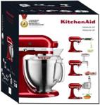 KITCHENAID ARTISAN ZESTAW PREMIUM 5KSM185PSECA CZERWONY KARMELEK