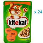 Kitekat Łosoś W Sosie 100gx24