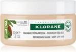 Klorane Cupuaçu Bio Bio regenerująca maska do włosów do bardzo suchych włosów 150 ml