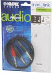 Klotz AY1 0100 kabel insertowy TRS/2xTS 1m