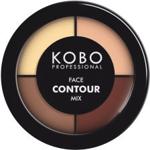 KOBO PROFESSIONAL KOREKTOR FACE CONTOUR MIX NEW