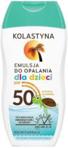 Kolastyna Wysoko Wodoodporna Emulsja do opalania dla dzieci SPF50 150ml