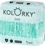 Kolorky Jednorazowe Pieluchy Ekologiczne Day Balony L 8-13Kg 19Szt