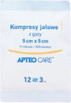 Kompresy APTEO CARE jałowe, 5cmx5cm, 17 nitkowe, 3 sztuki