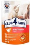 Kormotech Club 4 Paws Kocięta Indyk W Galarecie 80G