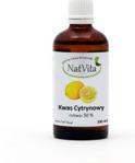 Kwas Cytrynowy 1-hyd. Roztwór 50% 100 ml-Natvita