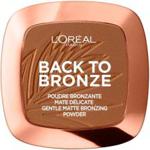 L Oreal Paris Back To Bronze Gentle Matte Bronzing Powder Bronzer do twarzy 02 Sunkiss 9g