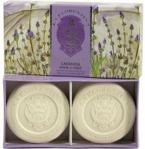 La Florentina Sculpted Soap zestaw mydeł do ciała Lavender 2x115g