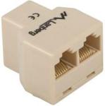 Lanberg Adapter Złączka Sieciowa Rj45 - X2 (Adrj452Rj45Ou)