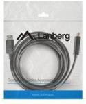 Lanberg Kabel DisplayPort - HDMI M/M 5M czarny (CADPHD10CC0050BK)