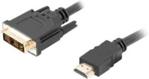 LANBERG Kabel HDMI(M)-DVI-D(M) 5 M czarny