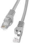 LANBERG Kabel sieciowy LAN RJ45 - RJ45 10m Szary