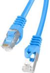 LANBERG Kabel sieciowy LAN RJ45 - RJ45 1m Niebieski