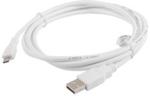 LANBERG KABEL USB 2.0 MICRO AM-MBM5P 1.8M BIAŁY BIAŁY (CAUSBM10CC0018W)