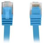 LANBERG LANBERG PATCHCORD UTP KAT.5E 2M NIEBIESKI PŁASKI NIEBIESKI (PCUF510CC0200B)