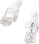 LANBERG PATCHCORD KAT.5E 1M BIAŁY (PCU510CC0100W)