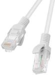 LANBERG PATCHCORD LANBERG UTP KAT.5E 1M SZARY 10-PACK (PCU520CC0100S)