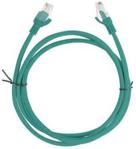 Lanberg Patchcord nieekranowany cat.6 1,5m Zielony (PCU610CC0150G)