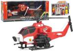 Lean Toys Duży Helikopter Strażacki Ratunkowy Ze Strażakiem