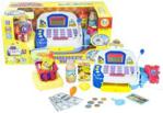 Lean Toys Kasa fiskalna z mikrofonem + koszyk na zakupy - Zabawka