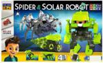 Lean Toys Zestaw Naukowy Robot Solarny Zestaw 4W1 + Pająk 3074